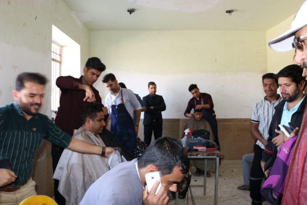 برگزاری اردوی جهادی در شهرستان جیرفت در قالب کاروان مهربانی توسط موسسه دارالاکرام