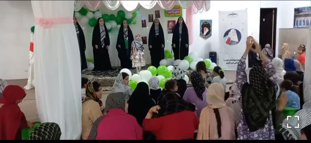 photo19741370791 برگزاری جشن عید غدیر برای دختران دارالاکرام قم