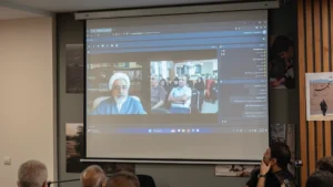 DSC04211 copy برگزاری مراسم بزرگداشت نجمه شمس‌بخش در موسسه دارالاکرام