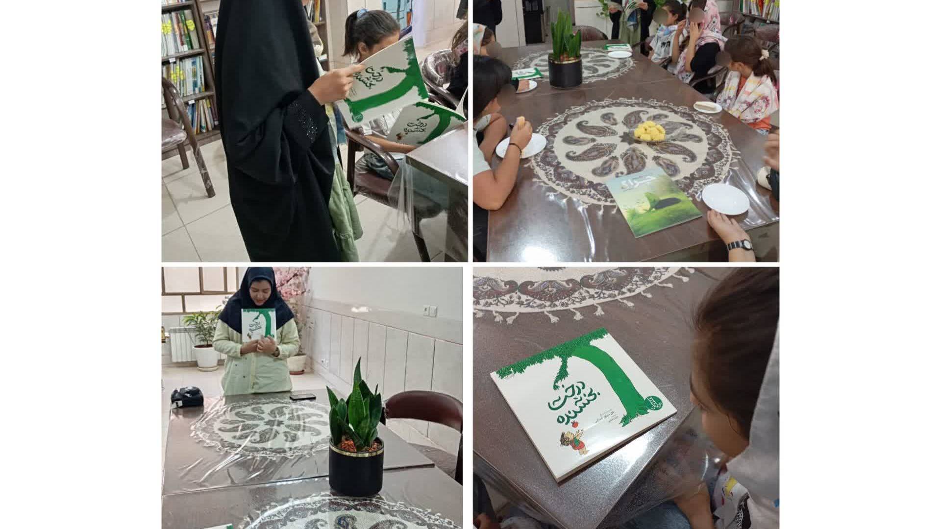 photo20664167894 1 برگزاری نخستین کارگاه کتابخوانی «باغ بیدار» در دارالاکرام نجفآباد