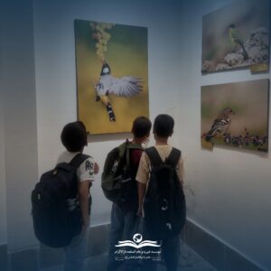 photo 2025 09 24 11 59 59 بازدید دانش‌آموزان دارالاکرام از سایت پرنده‌نگاری وکیل‌آباد