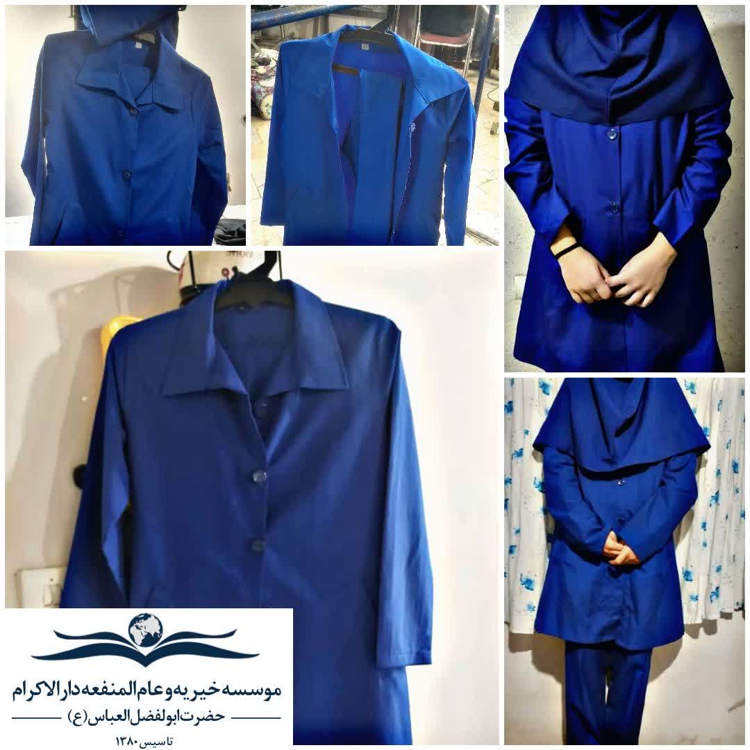 photo 2025 10 06 12 22 31 اهدای لباس فرم مدرسه به دانشآموزان دارالاکرام آستارا