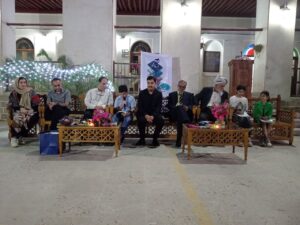 photo1764395374 اولین کارگاه کتابخوانی «باغ بیدار» دارالاکرام بوشهر در عمارت گلستان