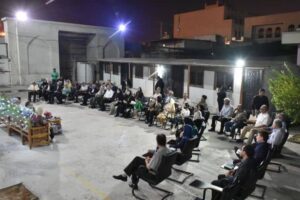 photo1764395374 4 اولین کارگاه کتابخوانی «باغ بیدار» دارالاکرام بوشهر در عمارت گلستان