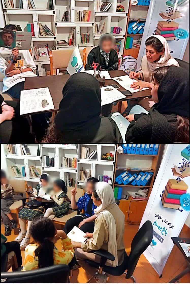 photo ۲۰۲۵ ۱۱ ۰۹ ۰۹ ۱۳ ۱۱ آغاز برگزاری کارگاه‌های کتابخوانی باغ بیدار دارالاکرام گرگان در پاییز 1404