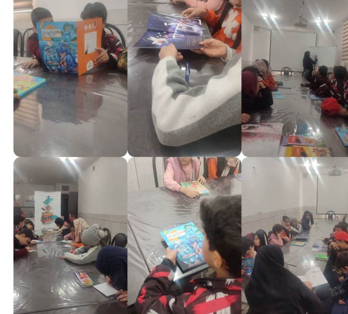 photo23086600135 1 پنجمین کارگاه کتابخوانی باغ بیدار در دارالاکرام نجف‌آباد