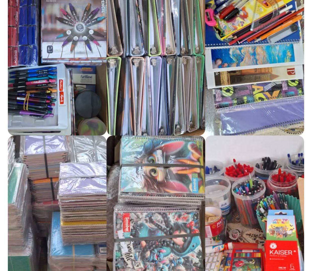 photo23086684575 1 اهدای بیش از ۳۰۰ بسته لوازم تحریر به دانش‌آموزان دارالاکرام نجف‌آباد