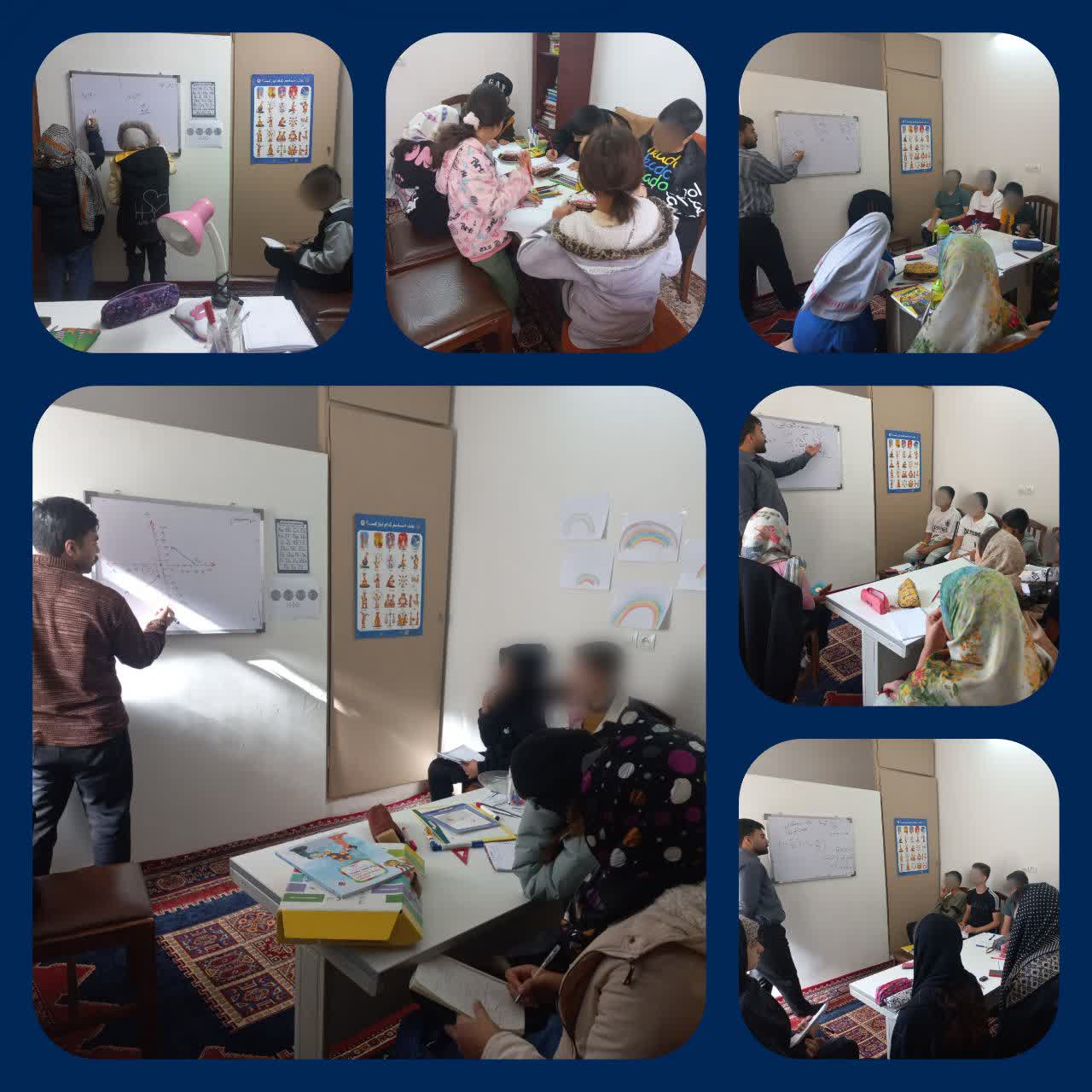 کلاس ریاضی دی 1404 برگزاری کلاس‌ توسط دارالاکرام ورامین برای دانش‌آموزان در ایام تعطیلی مدارس